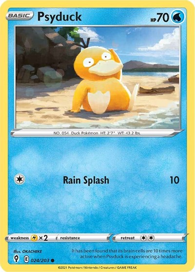 Psyduck #24 Evolving Skies