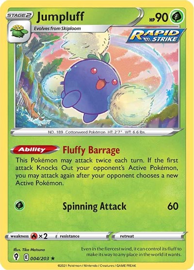 Jumpluff #4 Evolving Skies
