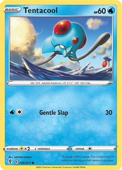 Tentacool #26 Evolving Skies