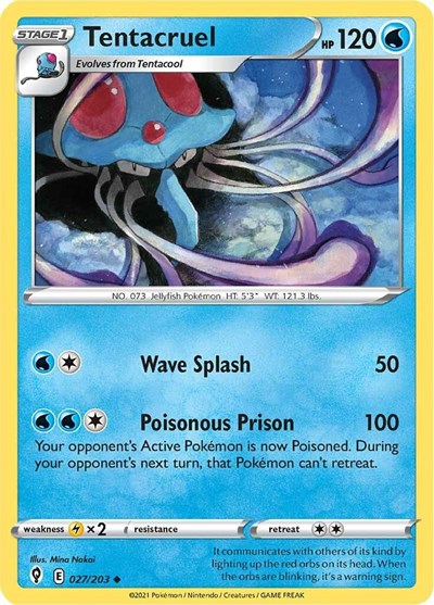 Tentacruel #27 Evolving Skies