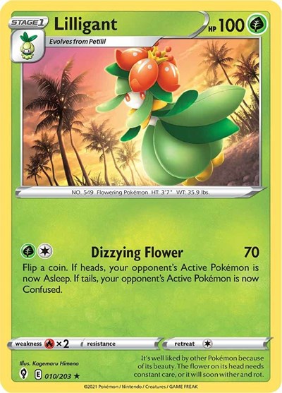 Lilligant #10 Evolving Skies
