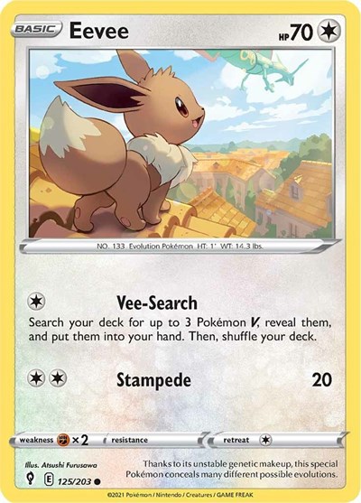 Eevee #125 Evolving Skies