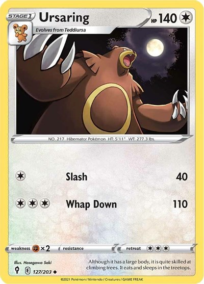 Ursaring #127 Evolving Skies
