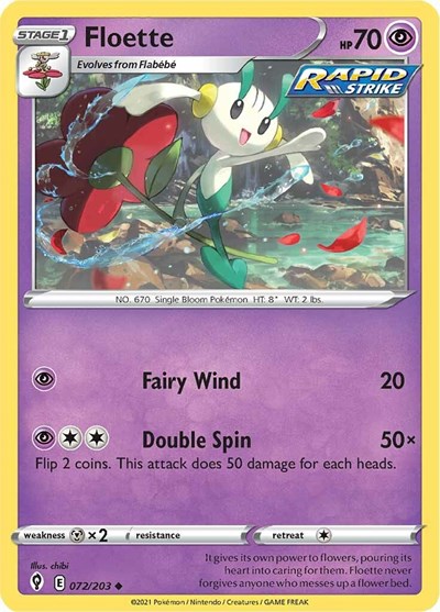 Floette #72 Evolving Skies