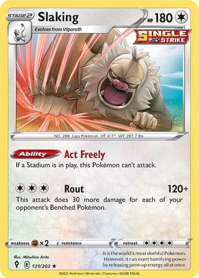 Slaking #131 Evolving Skies