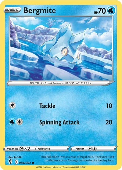 Bergmite #44 Evolving Skies