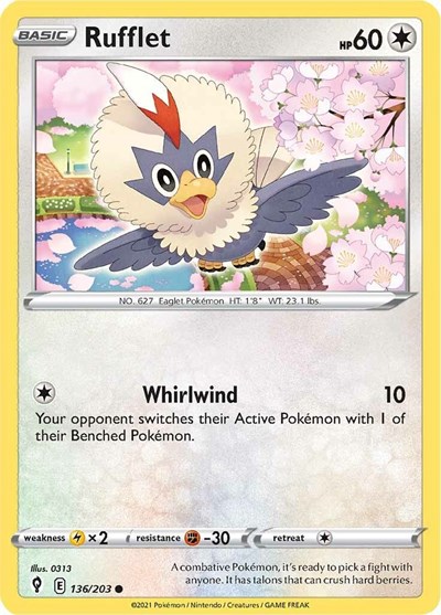 Rufflet #136 Evolving Skies