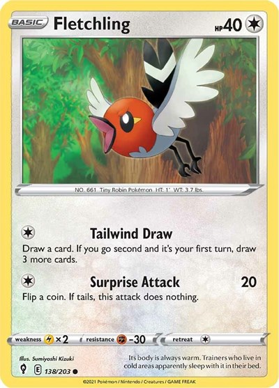 Fletchling #138 Evolving Skies