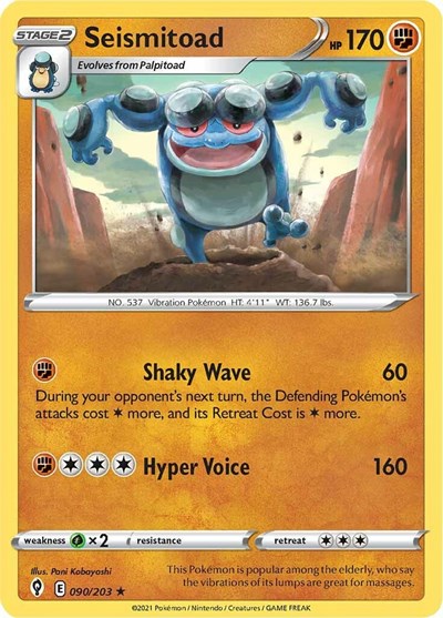 Seismitoad #90 Evolving Skies
