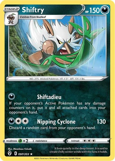 Shiftry #97 Evolving Skies