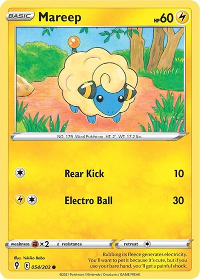 Mareep #54 Evolving Skies