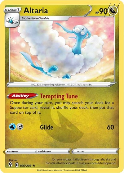 Altaria #106 Evolving Skies