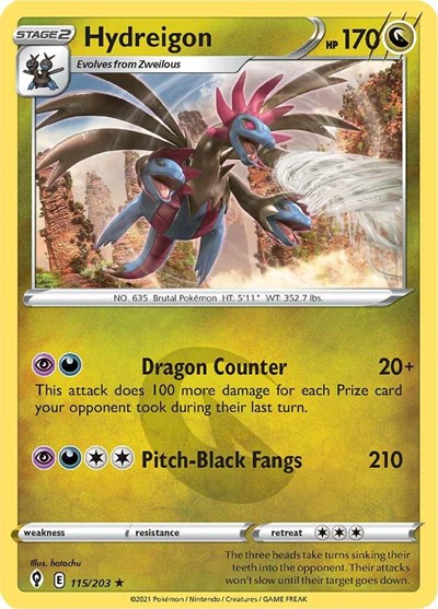 Hydreigon #115 Evolving Skies