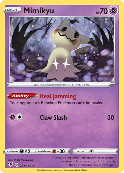 Mimikyu #81 Miscellaneous Cards & Products