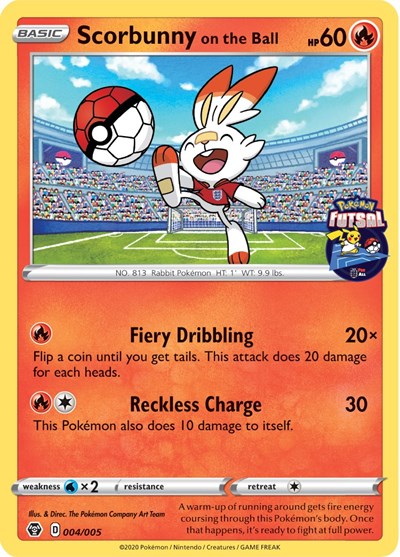 Scorbunny on the Ball #4 Miscellaneous Cards & Products