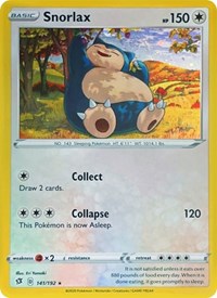 Snorlax #141 Miscellaneous Cards & Products