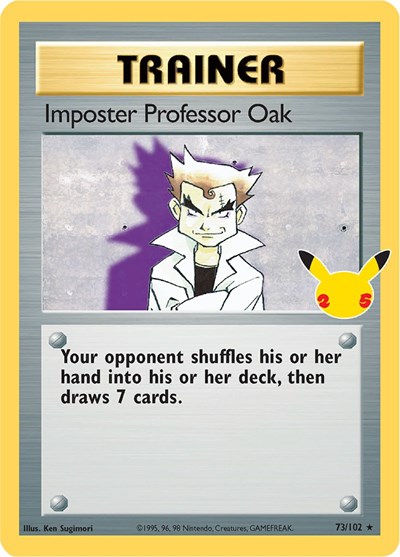 Imposter Professor Oak #73 Celebrations: Classic Collection