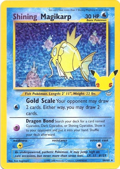 Shining Magikarp #66 Celebrations: Classic Collection
