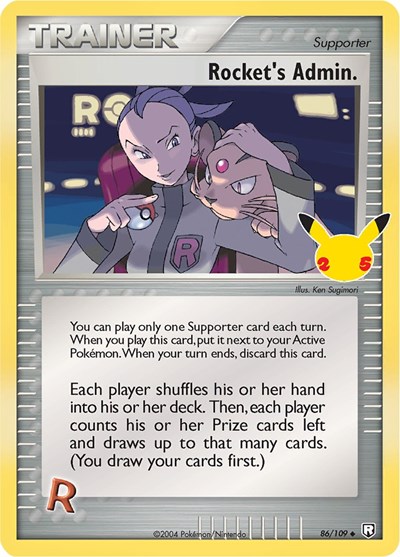 Rocket's Admin. #86 Celebrations: Classic Collection