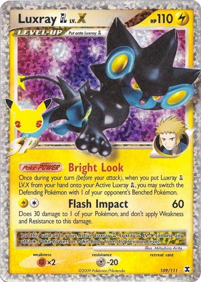 Luxray GL LV.X #109 Celebrations: Classic Collection