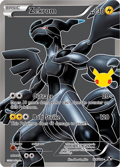 Zekrom #114 Celebrations: Classic Collection