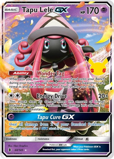 Tapu Lele GX #60 Celebrations: Classic Collection