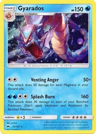 Gyarados #33 Blister Exclusives