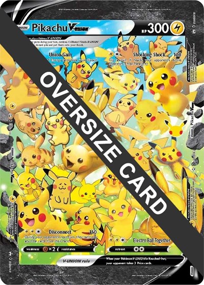 Pikachu V-UNION #promo Jumbo Cards