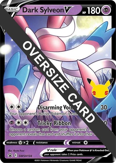 Dark Sylveon V #SWSH134 Jumbo Cards
