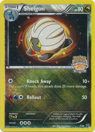 Shelgon #7 League & Championship Cards