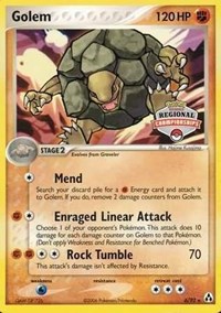 Golem #6 League & Championship Cards
