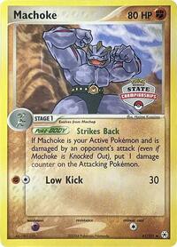 Machoke #41 League & Championship Cards