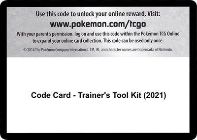 Code Card - Trainer's Tool Kit #promo Miscellaneous Cards & Products