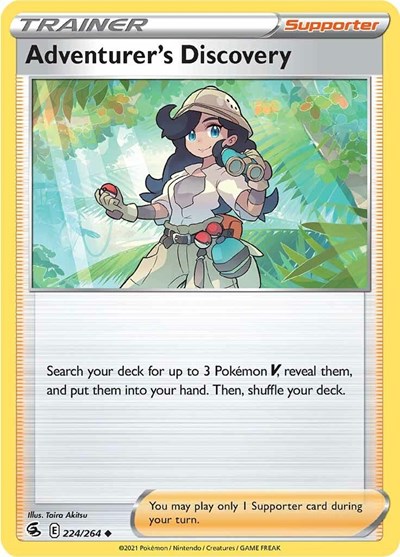 Adventurer's Discovery #224 Fusion Strike