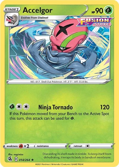 Accelgor #14 Fusion Strike