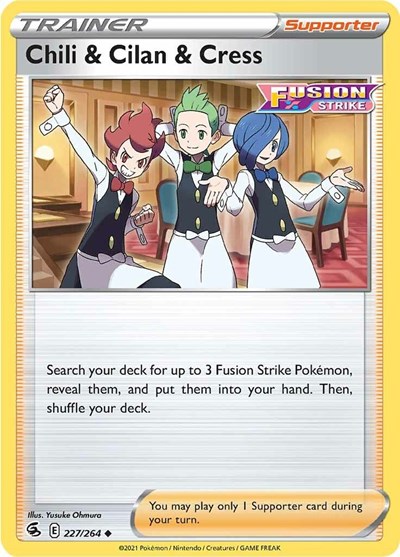 Chili & Cilan & Cress #227 Fusion Strike