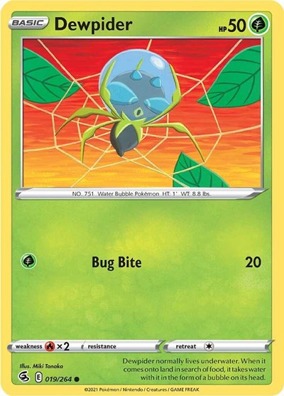 Dewpider #19 Fusion Strike