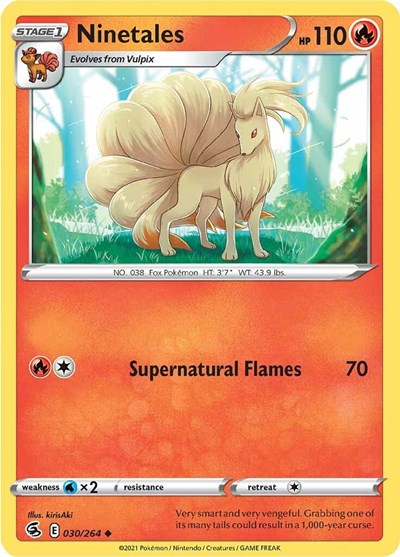 Ninetales #30 Fusion Strike