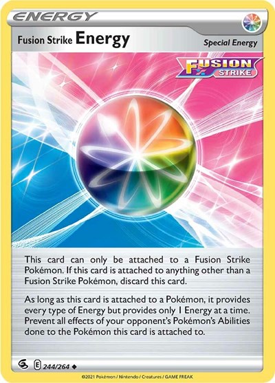 Fusion Strike Energy #244 Fusion Strike