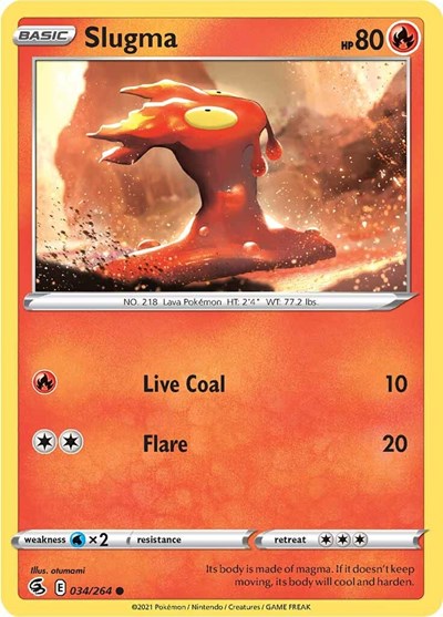 Slugma #34 Fusion Strike