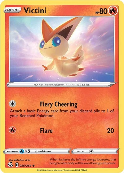 Victini #36 Fusion Strike