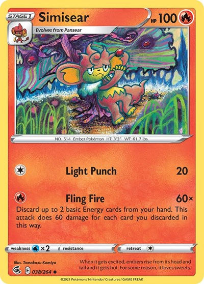 Simisear #38 Fusion Strike