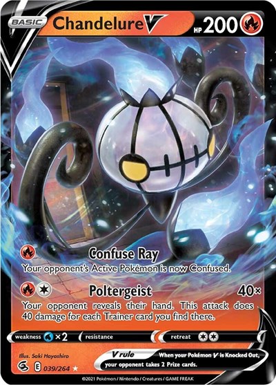 Chandelure V #39 Fusion Strike