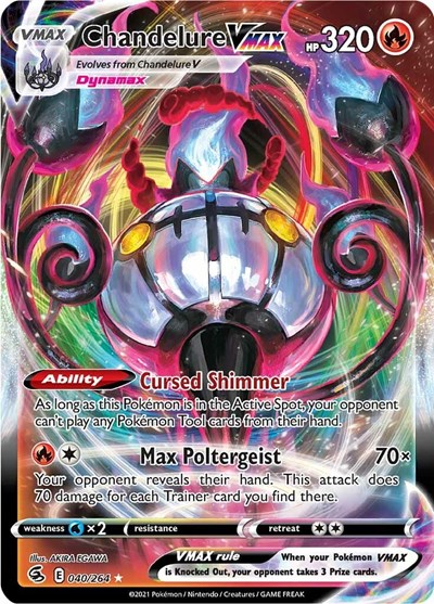 Chandelure VMAX #40 Fusion Strike
