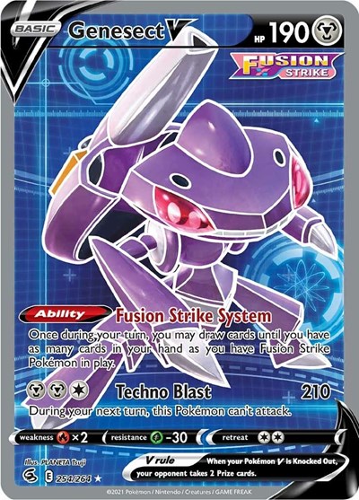 Genesect V #254 Fusion Strike