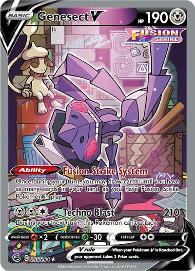 Genesect V #255 Fusion Strike