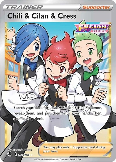 Chili & Cilan & Cress #258 Fusion Strike