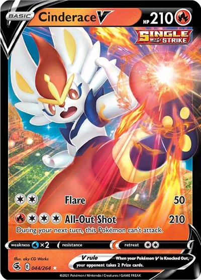 Cinderace V #44 Fusion Strike