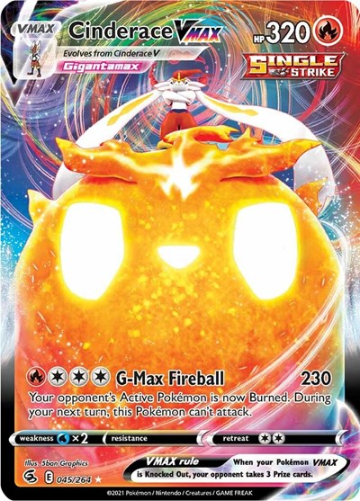 Cinderace VMAX #45 Fusion Strike