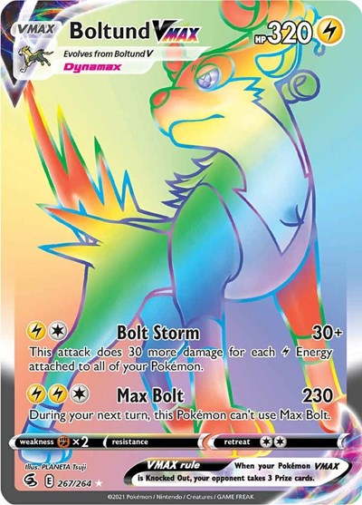 Boltund VMAX #267 Fusion Strike